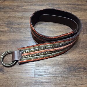 Lucky Brand Embellished Beaded Belt